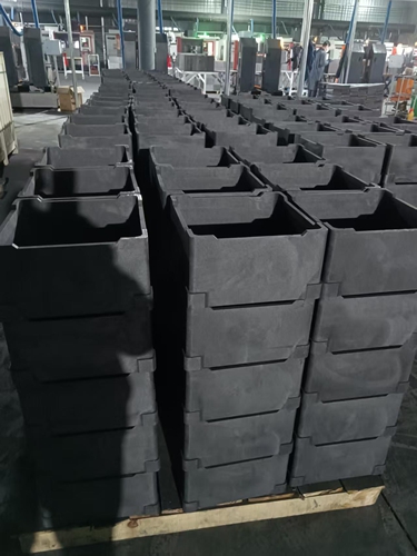 磷酸铁锂正极烧结提纯用高纯石墨匣钵